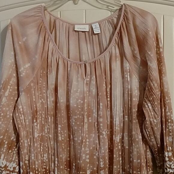 Chicos ladies multicolor pullover top - Picture 2 of 6